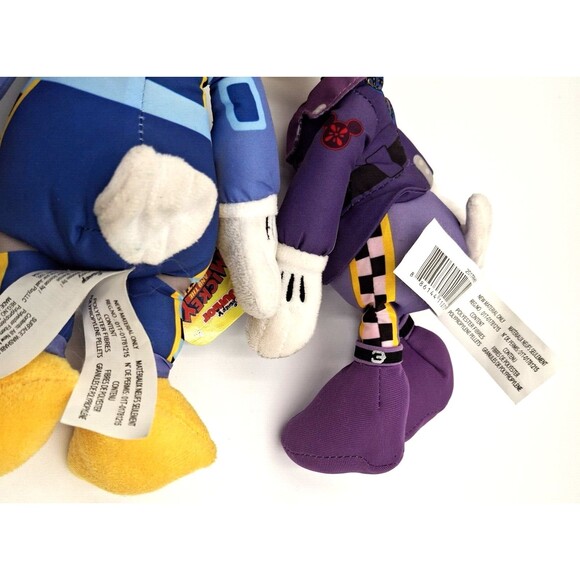 Just Play Angry Disney Donald & Daisy Duck Plush Roadster Racers 9 inch - Picture 7 of 7